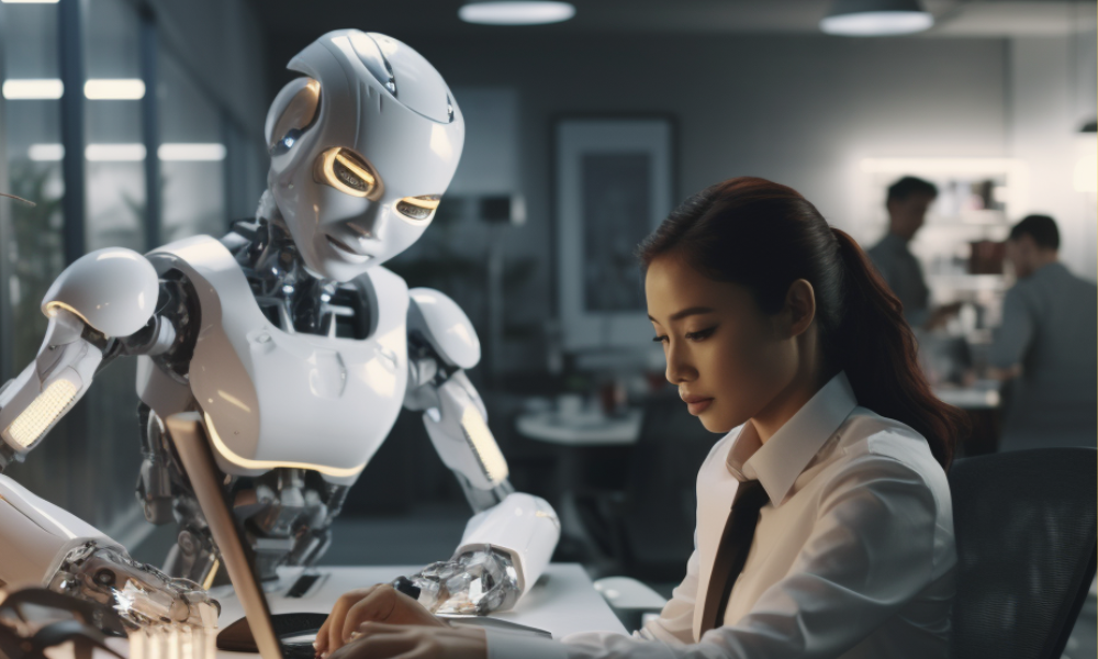 Outsourcing services and AI initiatives