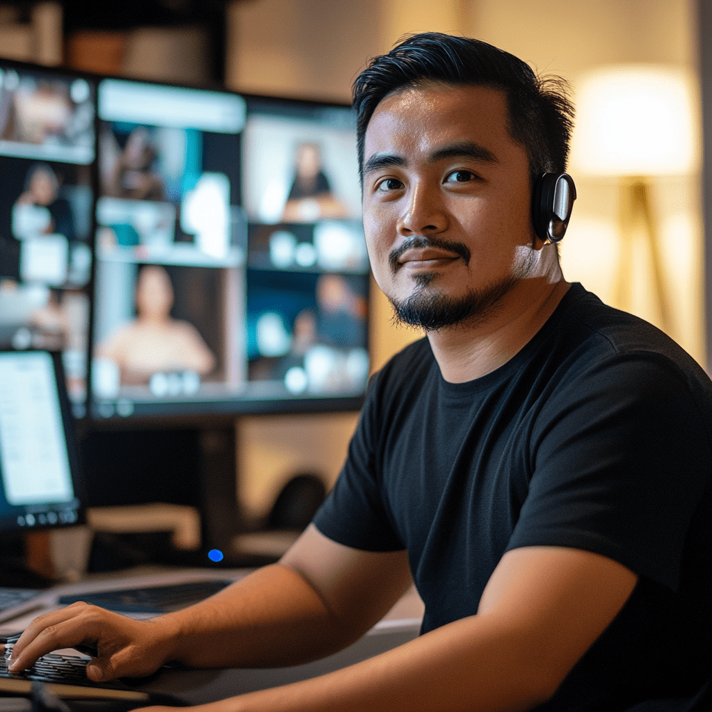 Remote staff show up to work digitally