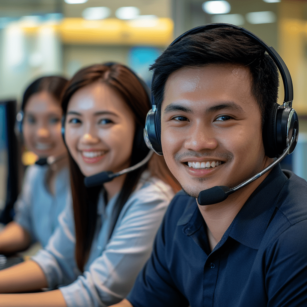Call centre management handles a business’s customer support system
