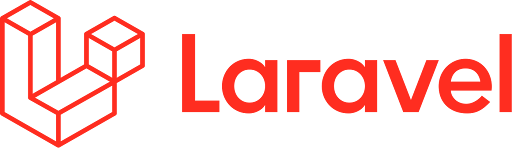 Laravel logo featuring a stylized "L" made of interconnected blocks, representing the framework's modular approach to web development and emphasizing its role in building scalable applications.