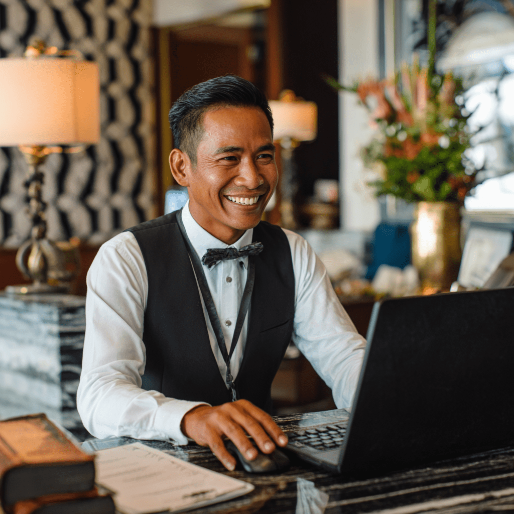 Offload back-office work in the hospitality industry