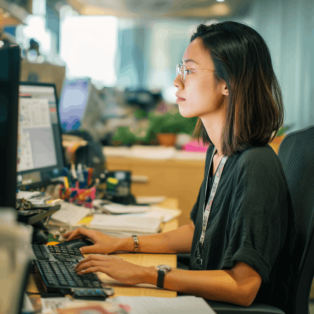 Both offshore and in-house teams contribute to business productivity