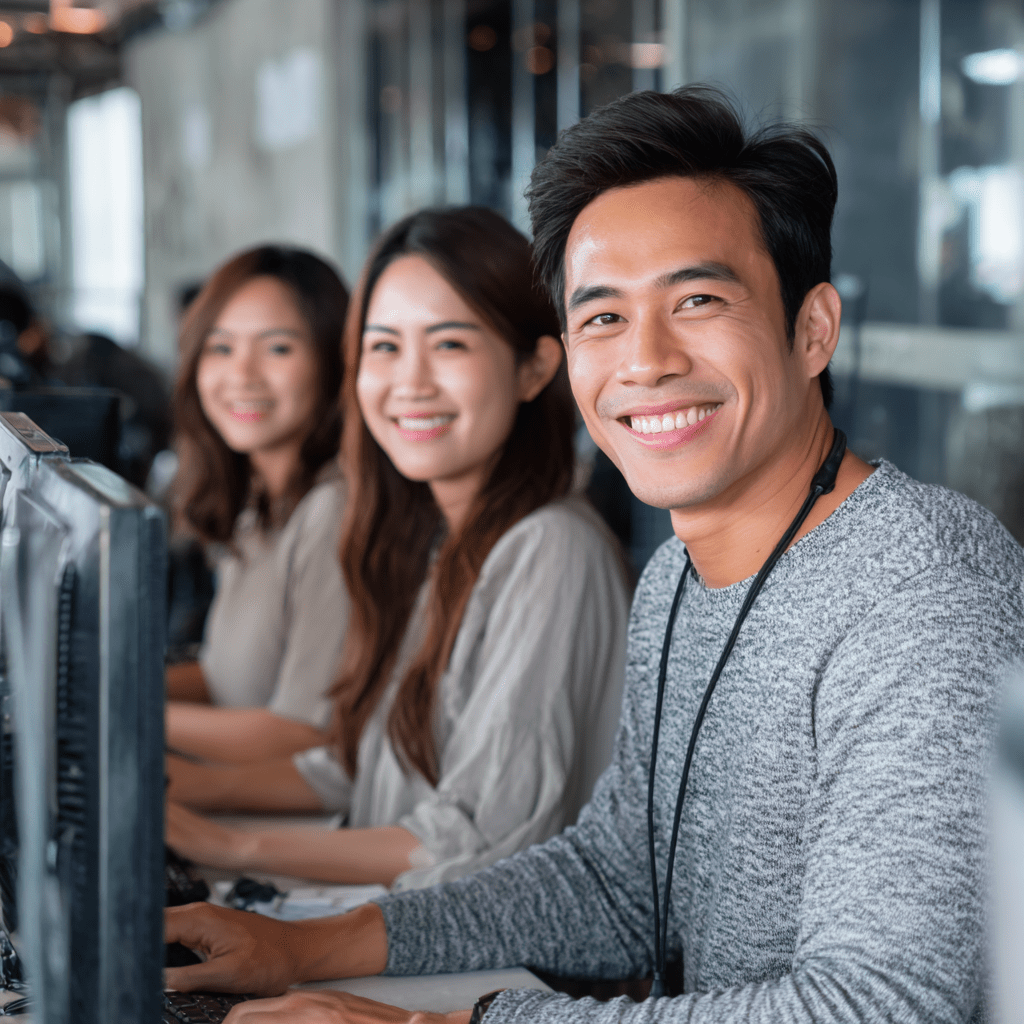 Overseas staff promote business continuity because of diversification