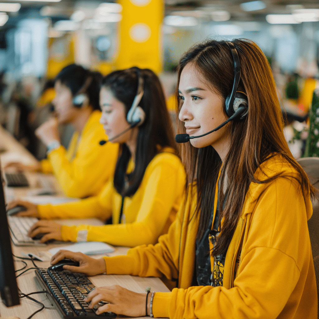 The Philippines is known for its call centre services