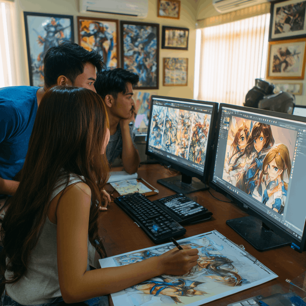 Animation outsourcing has already been a common practice