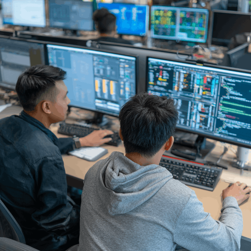 Outsource a hybrid team made up of AI, automation, and humans