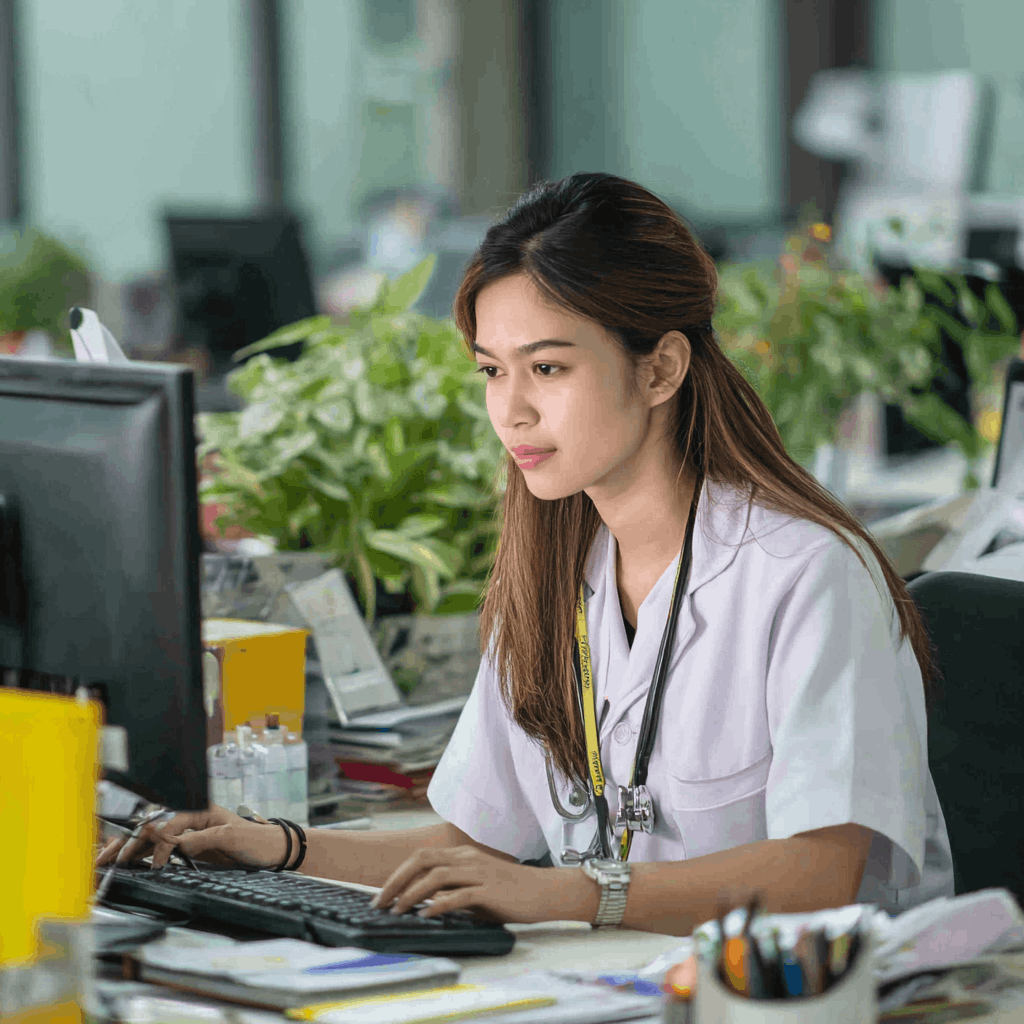 Offshore healthcare support with Outsourced Staff
