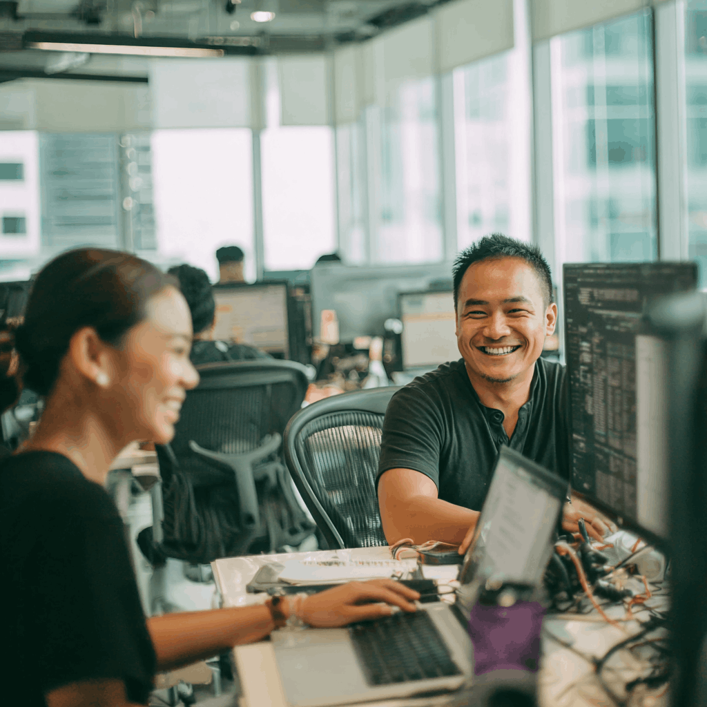 Augmenting staff with AI operates on a spectrum