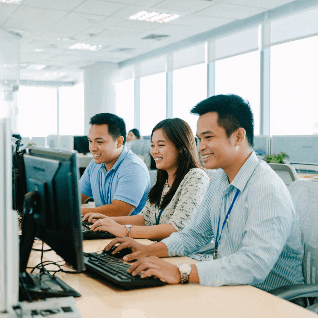 Build a hybrid human-AI workforce through outsourcing