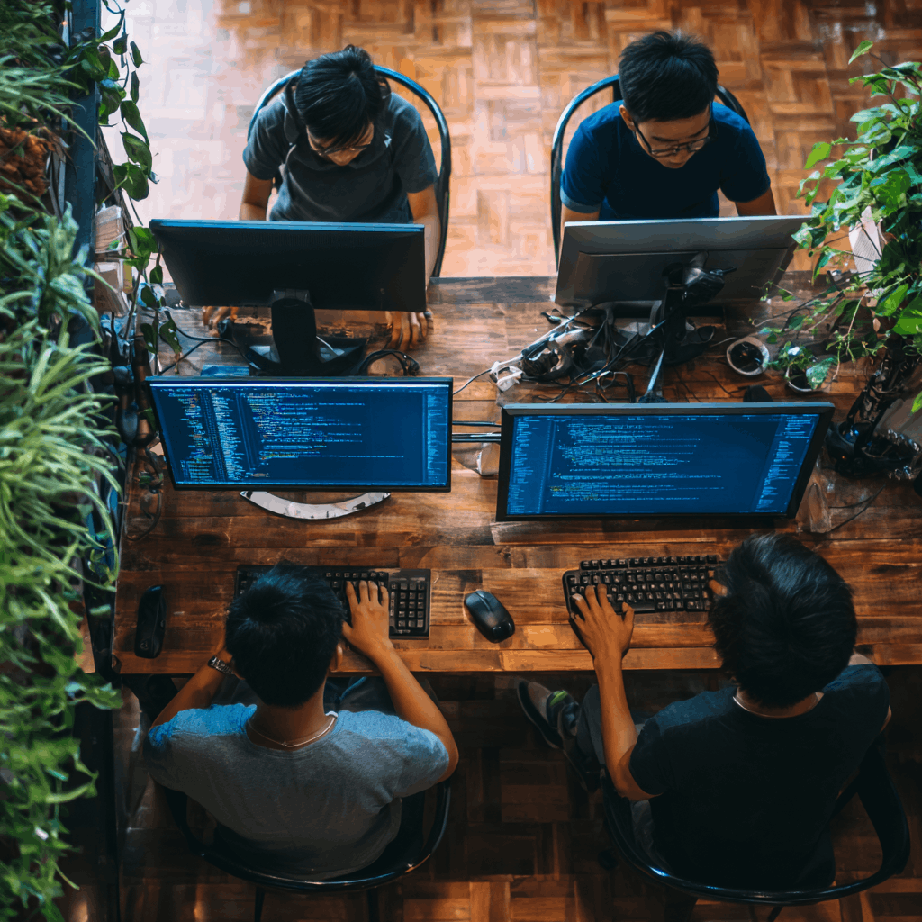 Build software development teams through outsourcing